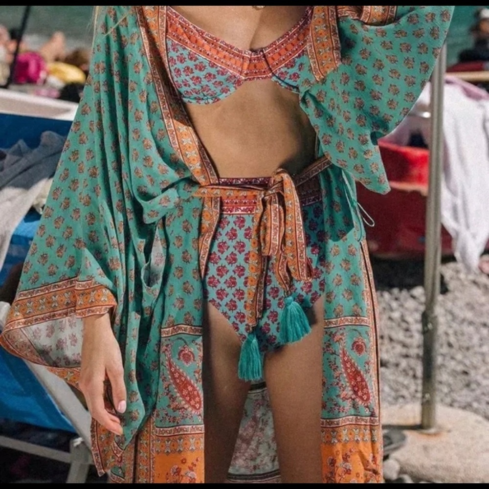 LAST ONE ☝️Vintage Inspired Kimono Duster